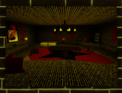 Image of Fear and Greed's room in the Agency RP house