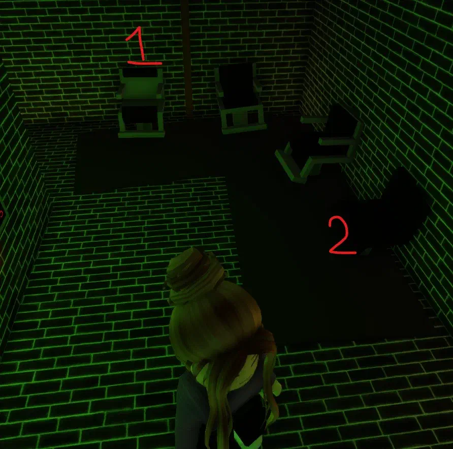 Order of lab chairs to be sat in