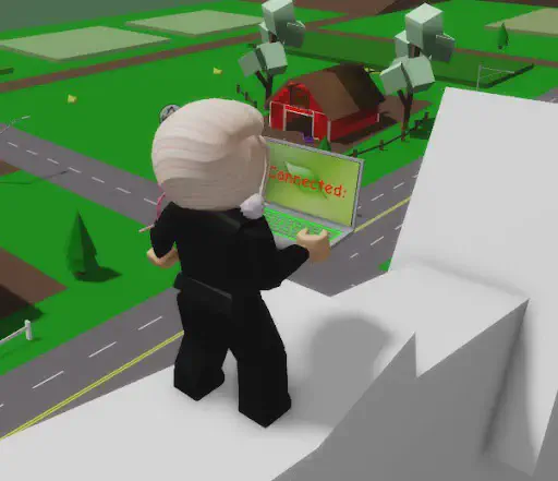 teleported to arch and connected laptop