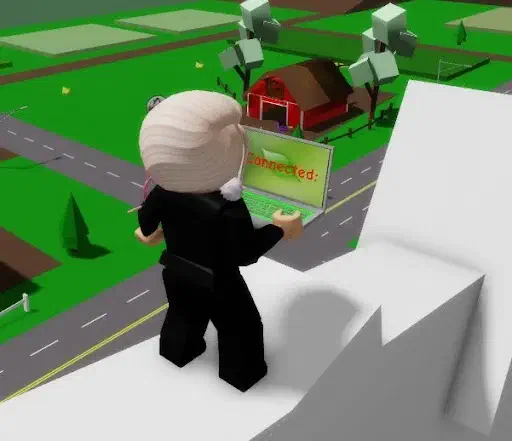 teleported to arch and connected laptop