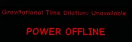 Quantum Room Message: Gravitational Time Dilation: Unavailable