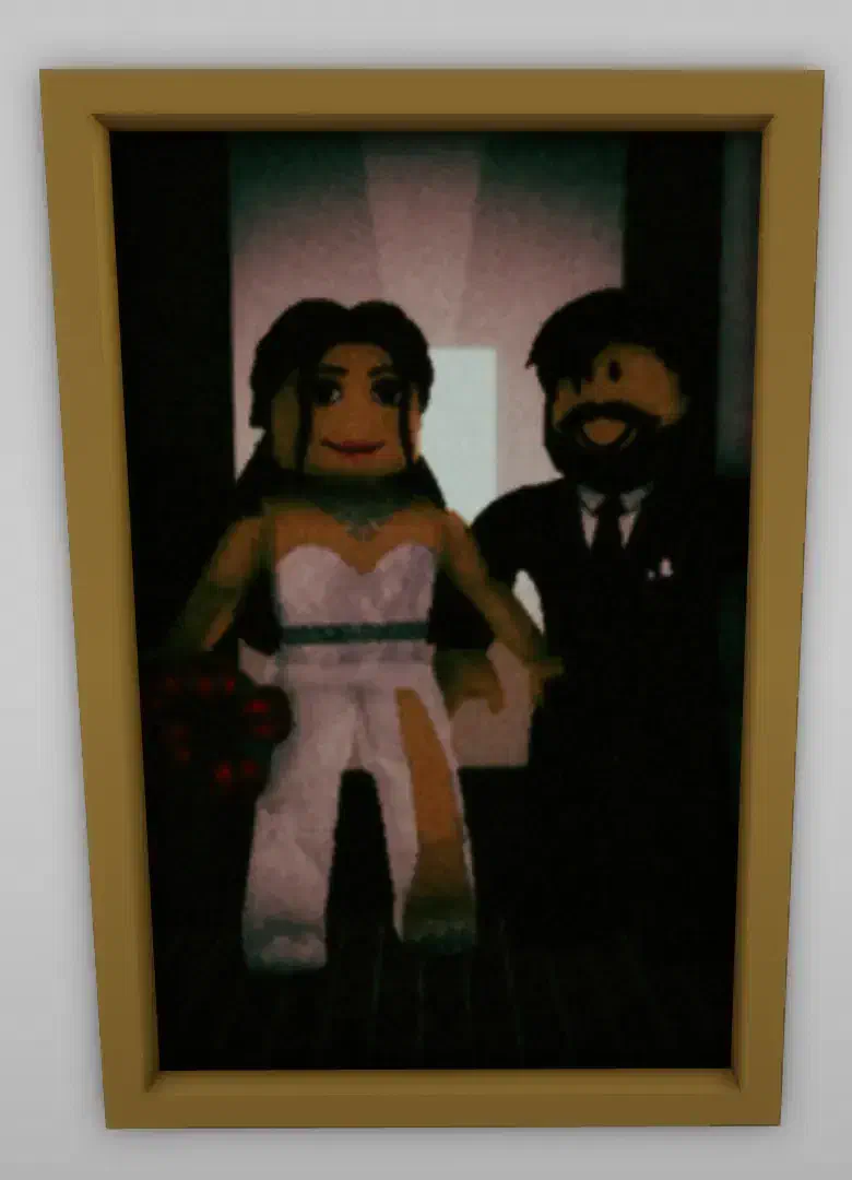 The Madison and Mr. Brookhaven painting in Brookhaven Museum, showing them on their wedding day, tied to Brookhaven’s origins and Agency conflicts.