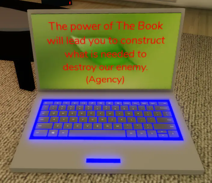 Brookhaven Agency Message from the Computer, The Power of the Book.