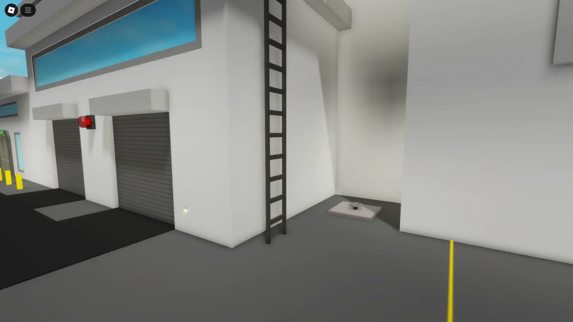 Outside view of hatch