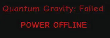 Quantum Room Message: Quantum Gravity: Failed