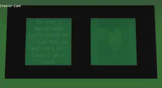 Quantum Window Message from clicking Camera