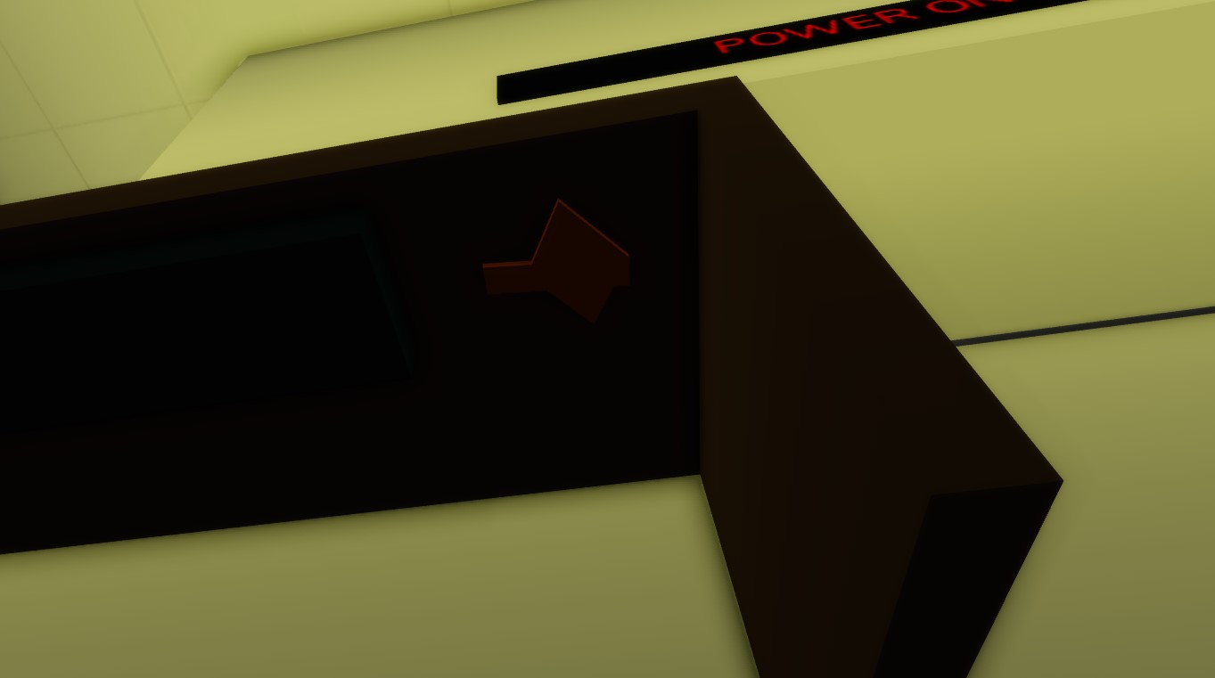 Secret button under table in Agency Bunker