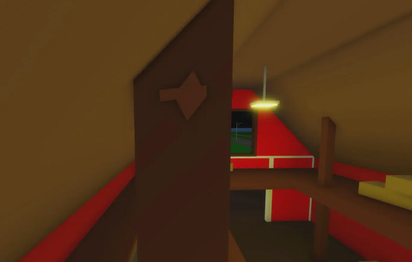 Secret button on Post found at the Barn.