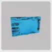 BrookhavenRP Update: A blue holographic screen with technical data, perfect for a cyber-themed setup.