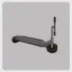 BrookhavenRP Update: A black and silver kick scooter for zipping around Brookhaven.