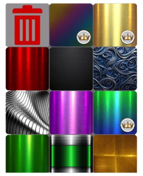 Panel of a few skins you can select