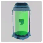 BrookhavenRP Prop: A green glowing alien capsule used in the Movie Set Mysteries quest.