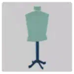 BrookhavenRP Prop: White torso model used in the Movie Set Mysteries quest.