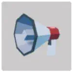 BrookhavenRP Tool: A director-style megaphone that plays a sound when clicked.