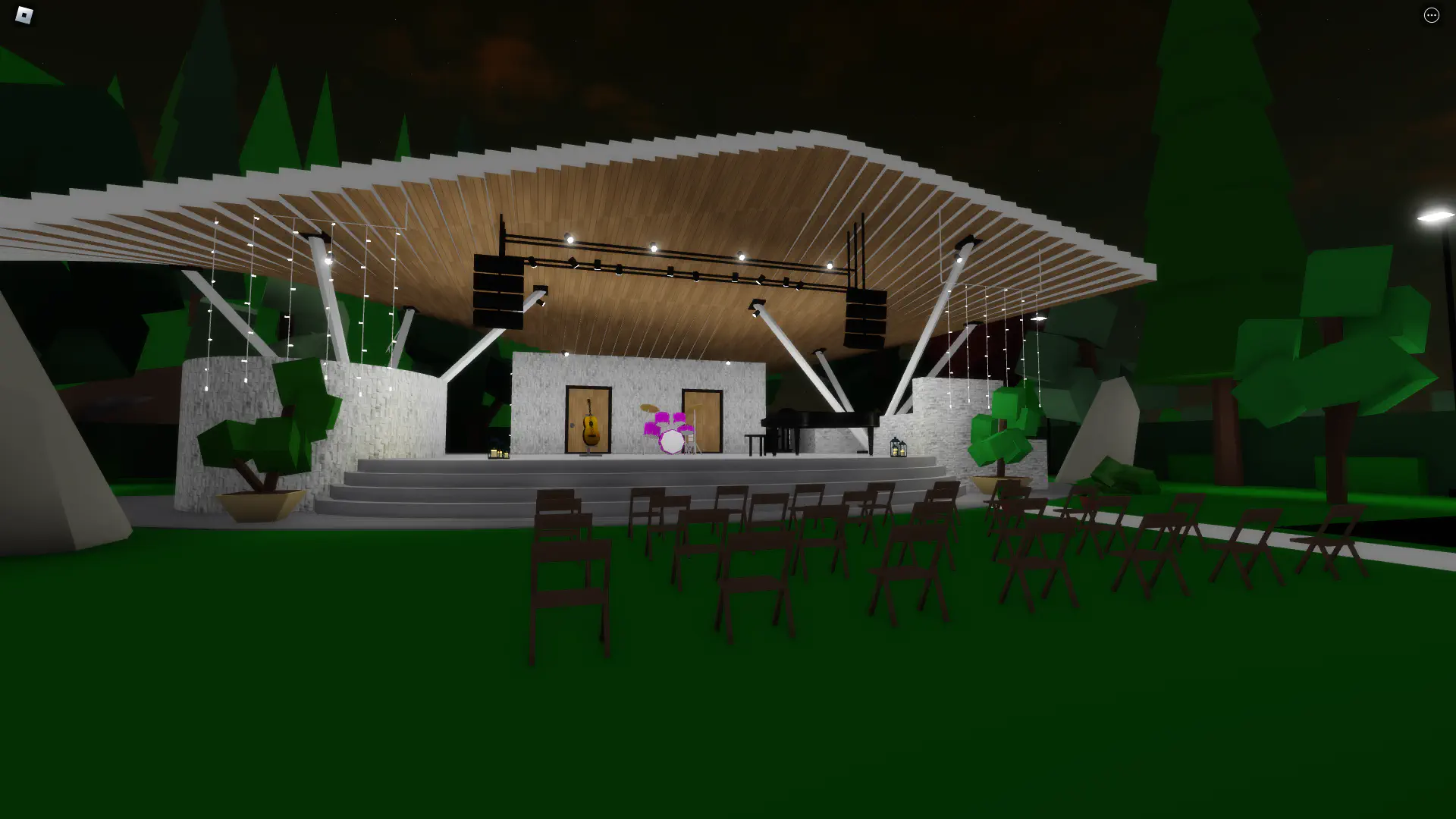 Outdoor Concert area at the Park RP Estate Set