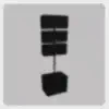 BrookhavenRP new Prop: A tall speaker for amplifying sound at events.
