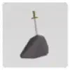 BrookhavenRP new Prop: A sword stuck in a stone, straight out of Arthurian legend.