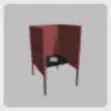BrookhavenRP new Prop: A small booth for voting roleplays, complete with a privacy screen.