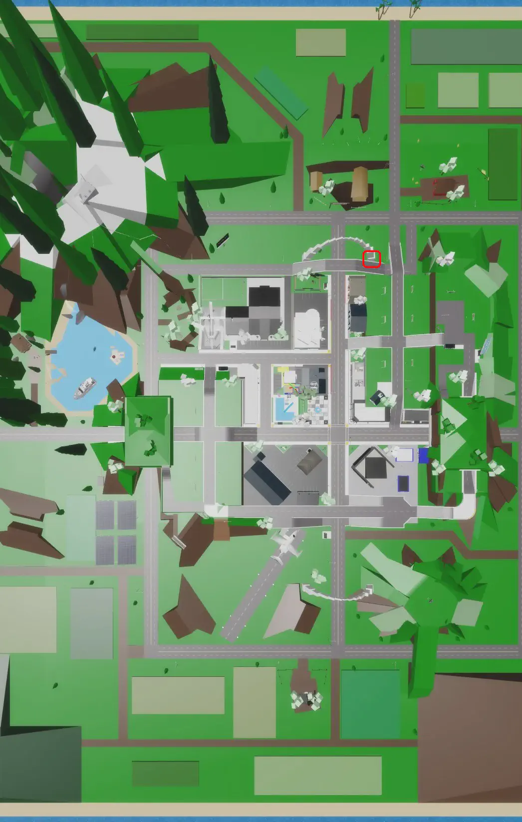 Location of Arch by Barn
