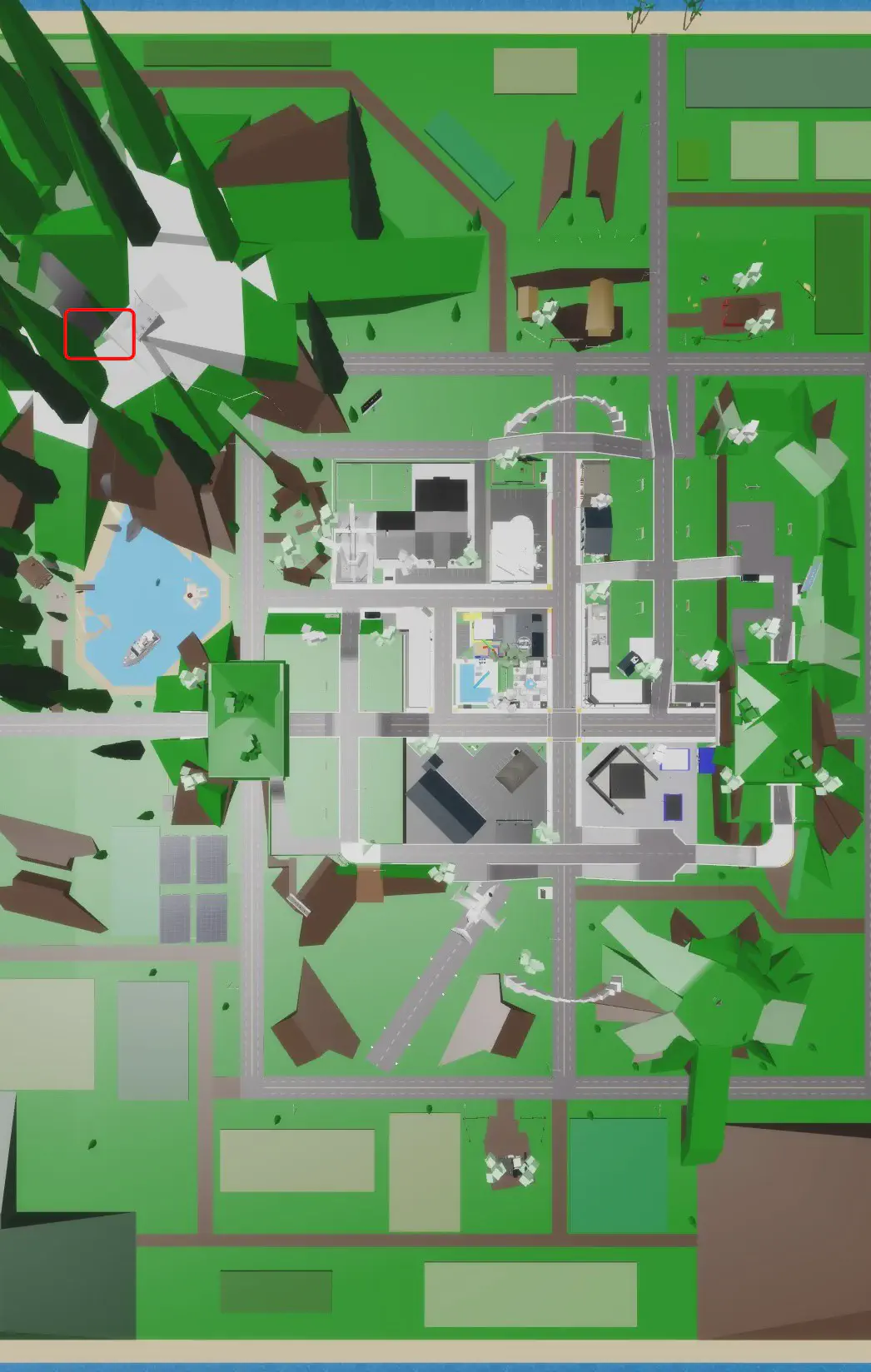 Location of Hidden Valley
