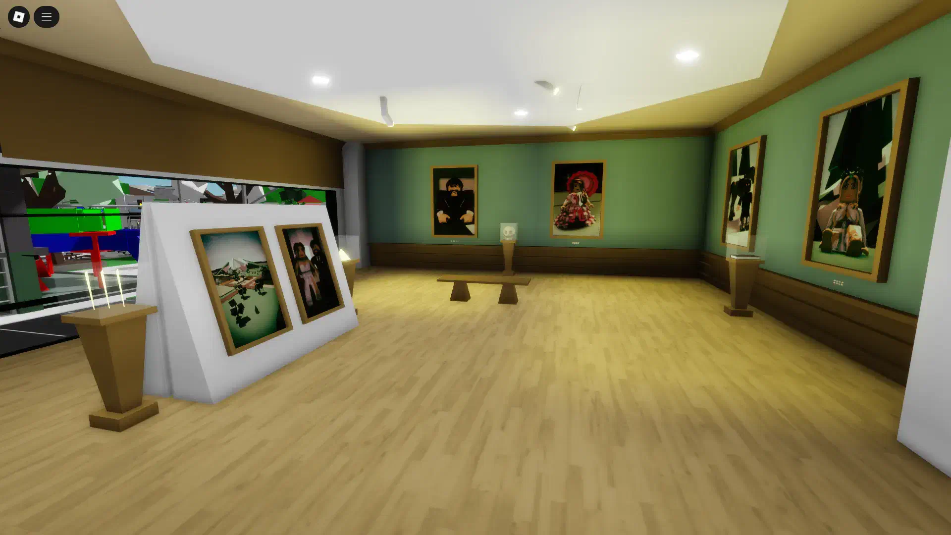 Interior of Brookhaven Museum showcasing historical artifacts and hidden mysteries.