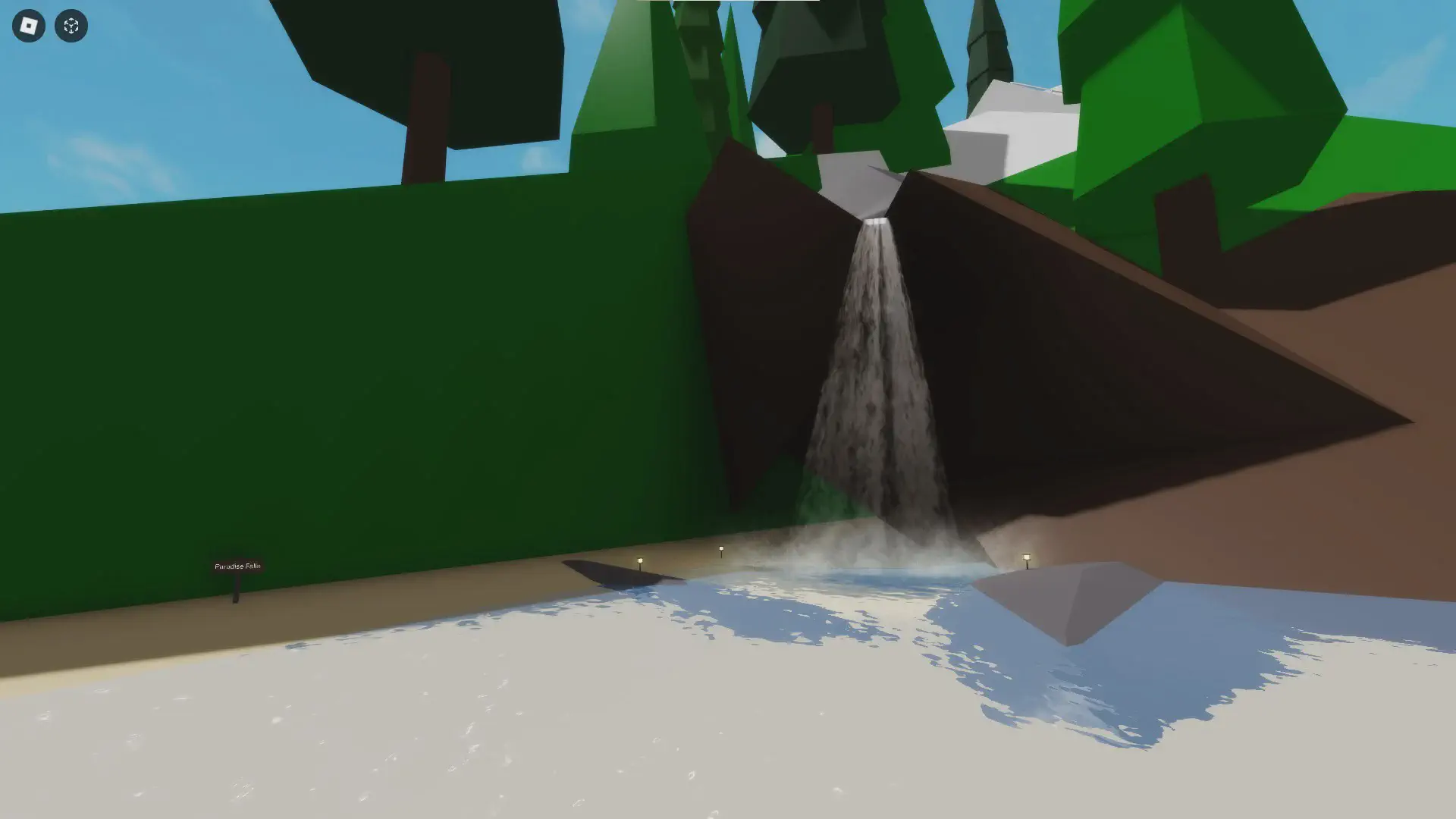 view of Paradise Falls