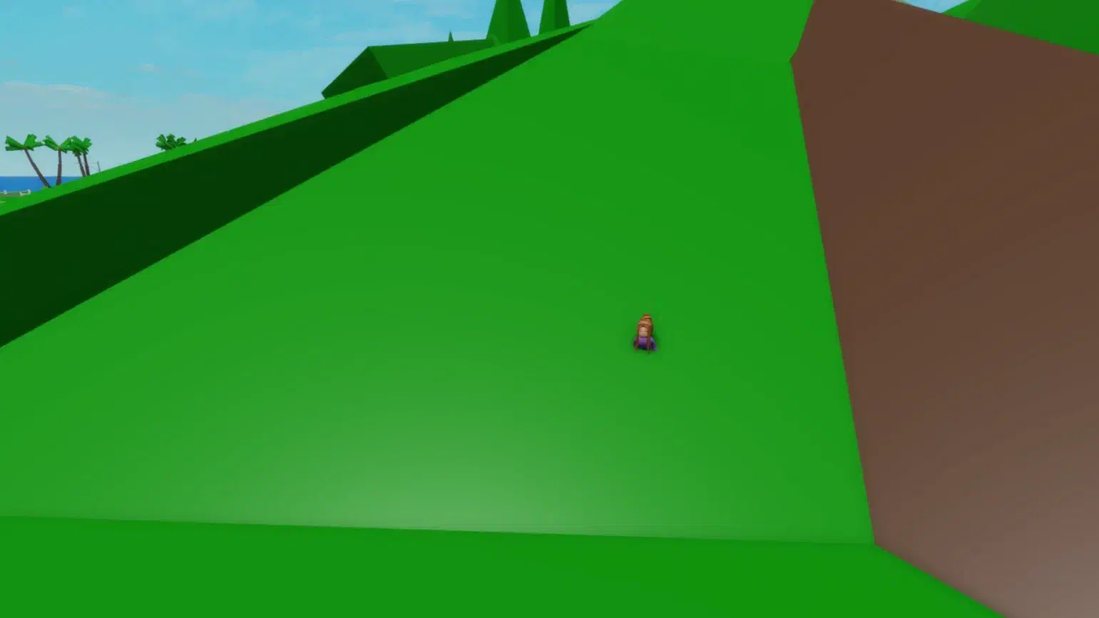 Movie Reel under the arch by abandoned house has moved to a hidden false wall drop in Eagle View Plot's hill side. 