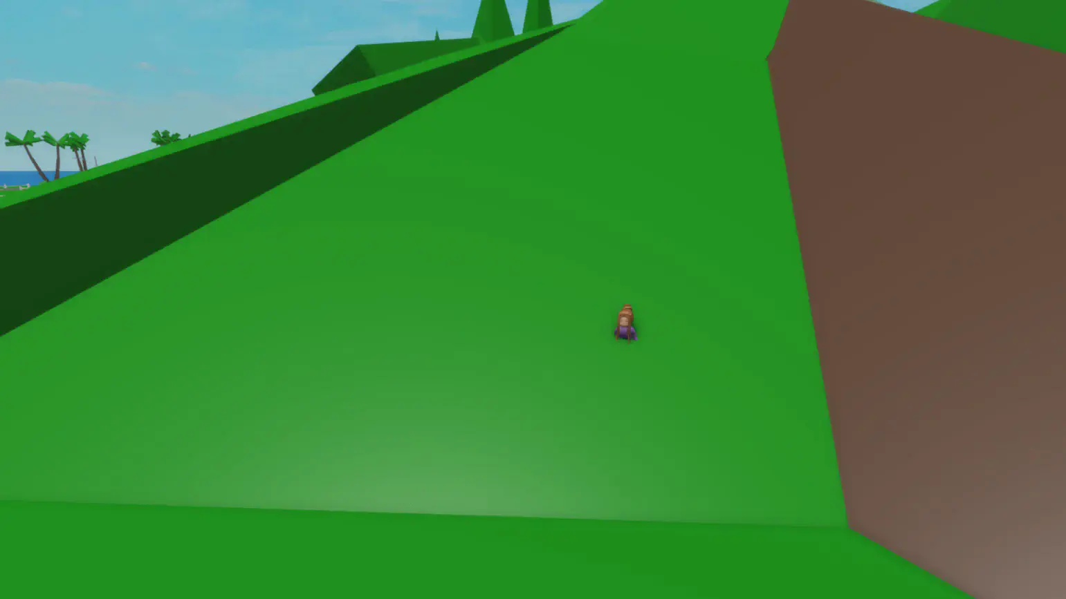 Movie Reel under the arch by abandoned house has moved to a hidden false wall drop in Eagle View Plot's hill side. 