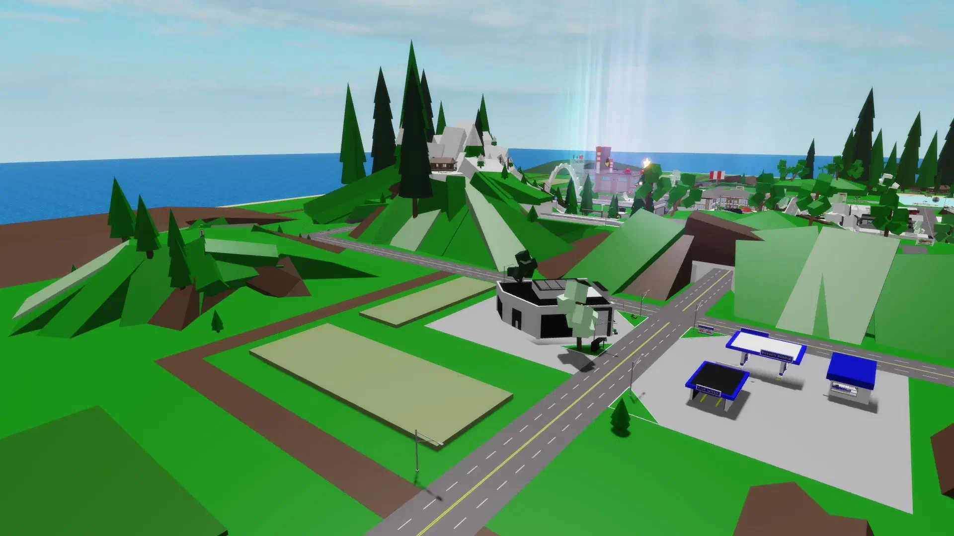 Eagle View Plot showing new location behind Holiday Festival area.