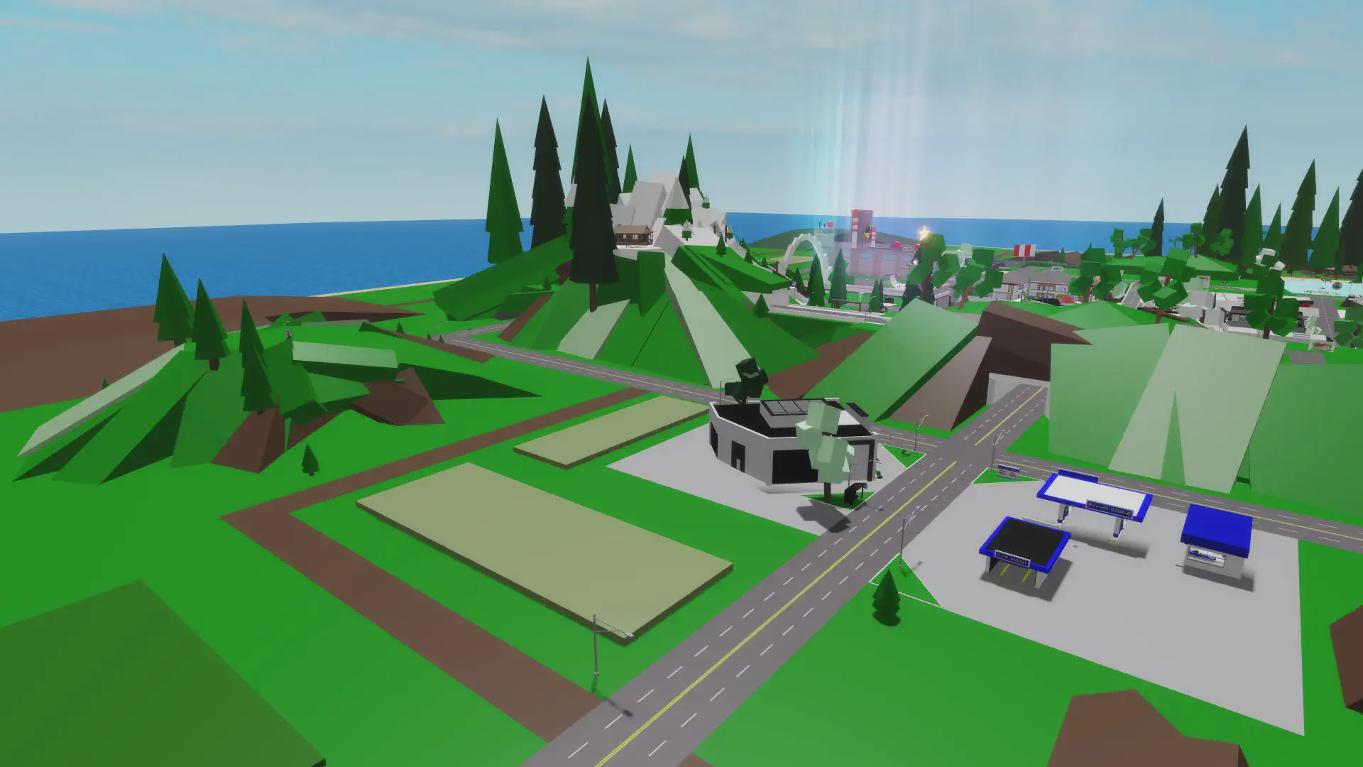 Eagle View Plot showing new location behind Holiday Festival area.